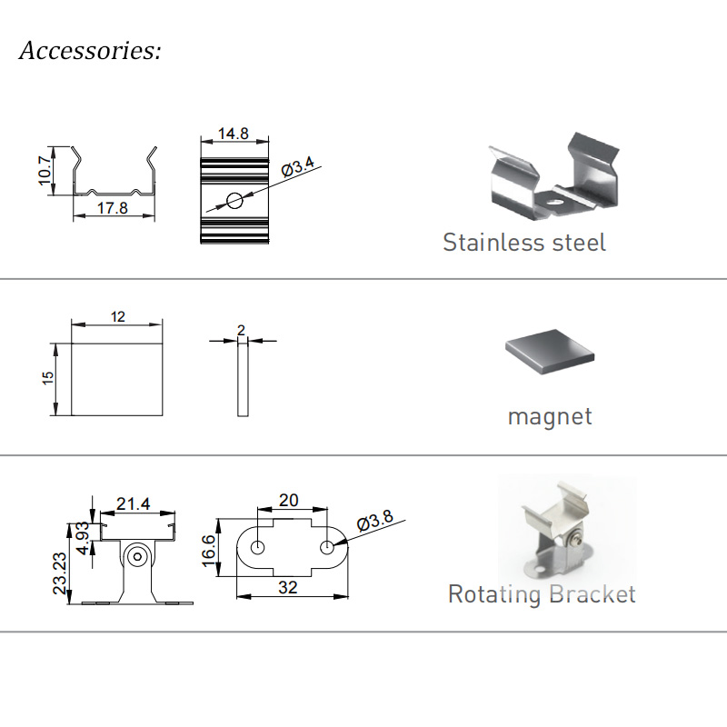 Surface Mounted LED Channel For 12mm Light Strip Surface Mounted LED Channel For 12mm Light Strip